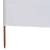 Paravan anti-vânt cu 5 panouri, alb nisipiu, 600x80 cm, textil, 5 image