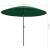 Umbrelă de soare de exterior, stâlp aluminiu, verde, 270 cm, 7 image