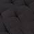Pernă podea canapea din paleți, negru, 120 x 40 x 7 cm, bumbac, 2 image
