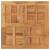 Blat de masă pătrat, 80 x 80 x 2,5 cm, lemn masiv de tec, 3 image