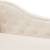 Șezlong, alb crem, piele ecologică, 6 image