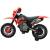 Motocicletă copii 2 km/h cu acumulator roşu, 2 image