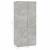 Șifonier, gri beton, 80x52x180 cm, pal, 8 image