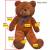 Ursuleț de pluș moale de jucărie xxl, maro, 85 cm, 5 image