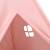 Cort de copii teepee cu geantă, roz, 120x120x150 cm, piersică, 6 image