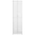 Șifonier de hol, alb extralucios, 55 x 25 x 189 cm, pal, 7 image
