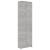 Șifonier de hol, gri beton, 55x25x189 cm, pal, 2 image