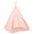 Cort de copii teepee cu geantă, roz 115x115x160 cm, poliester, 3 image