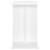 Masă laterală, alb, 50x30x50 cm, pal, 6 image