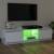 Comodă tv cu lumini led, alb extralucios, 120x30x35,5 cm, 4 image