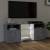 Comodă tv cu lumini led, gri beton, 120x30x50 cm, 5 image