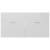 Dulap de chiuvetă, alb extralucios, 90x38,5x46 cm, pal, 5 image