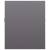 Dulap de chiuvetă, gri extralucios, 41x38,5x46 cm, pal, 6 image