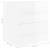 Dulap de chiuvetă, alb extralucios, 41x38,5x48 cm, pal, 7 image