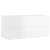 Dulap de chiuvetă, alb extralucios, 90x38,5x45 cm, pal, 2 image