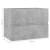 Mască de chiuvetă, gri beton, 60 x 38,5 x 45 cm, pal, 7 image