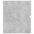 Mască de chiuvetă, gri beton, 60 x 38,5 x 45 cm, pal, 5 image