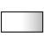 Oglindă de baie cu led, negru, 80x8,5x37 cm, pal, 7 image
