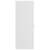 Dulap de baie, alb extralucios, 30x30x80 cm, pal, 9 image