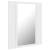 Dulap de baie cu oglindă & led, alb, 40x12x45 cm, 8 image