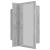 Dulap de baie cu oglindă & led, gri beton, 40x12x45 cm, 11 image
