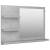 Oglindă de baie, gri beton, 60x10,5x45 cm, pal, 2 image