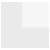Raft de perete, alb extralucios, 102x30x29 cm, pal, 7 image