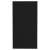 Masă laterală, negru, 50x26x50 cm, pal, 5 image