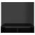 Dulap tv montat pe perete negru extralucios 102x23,5x90 cm pal, 5 image