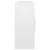 Servantă, alb extralucios, 105x30x70 cm, pal, 7 image