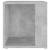 Masă laterală, gri beton, 33x33x34,5 cm, pal, 6 image