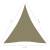 Parasolar, bej, 4x5x5 m, țesătură oxford, triunghiular, 6 image