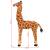 Jucărie de pluș girafă xxl maro și galben, 5 image