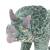 Jucărie de pluș verticală dinozaur triceratops, verde, xxl, 3 image
