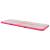 Saltea gimnastică gonflabilă cu pompă roz 300x100x10cm pvc, 5 image