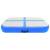 Saltea gimnastică gonflabilă, pompă, albastru 60x100x15 cm, pvc, 4 image