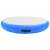 Saltea gimnastică gonflabilă cu pompă albastru 100x100x10cm pvc, 3 image