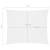Parasolar din țesătură oxford, dreptunghiular, 4 x 6 m, alb, 6 image