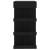 Masă bar cu raft de depozitare, negru, 100x50x101,5 cm, pal, 6 image