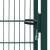 Poartă pentru gard 2d (simplă), verde, 106x190 cm, 4 image