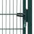 Poartă pentru gard 2d (simplă), verde, 106x210 cm, 4 image