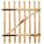 Poartă de gard, lemn de alun 100x120 cm, 2 image