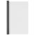 Plasă de sârmă, negru, 80x1000 cm, fibră de sticlă, 3 image