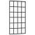 Ușă glisantă, negru, 102x205 cm, sticlă esg și aluminiu, 3 image
