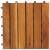 Set dale din lemn de salcâm cu model vertical 30 x 30 cm, 30 buc., 5 image