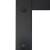 Ușă glisantă, negru, 90x205 cm, aluminiu și sticlă esg, 6 image