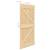 Ușă glisantă cu set feronerie, 100 x 210 cm, lemn masiv de pin, 11 image