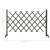 Gard cu zăbrele de grădină, gri, 120x90 cm, lemn masiv de brad, 7 image
