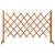 Gard cu zăbrele de grădină, portocaliu, 120x90 cm, lemn de brad