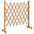 Gard cu zăbrele de grădină, portocaliu, 120x90 cm, lemn de brad, 2 image